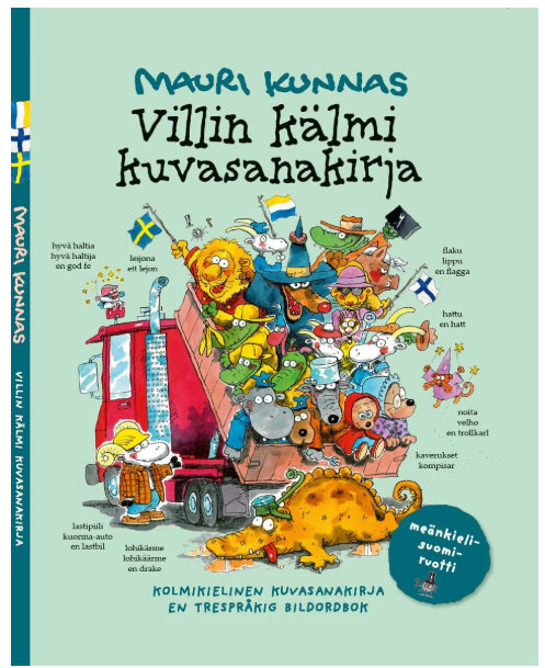 Omslagsbild för boken Villin kälmi kuvasanakirja